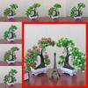 Camellia Japonica Rose Artificial Plant With Plastic Material For Home Decor And Table Centerpiece