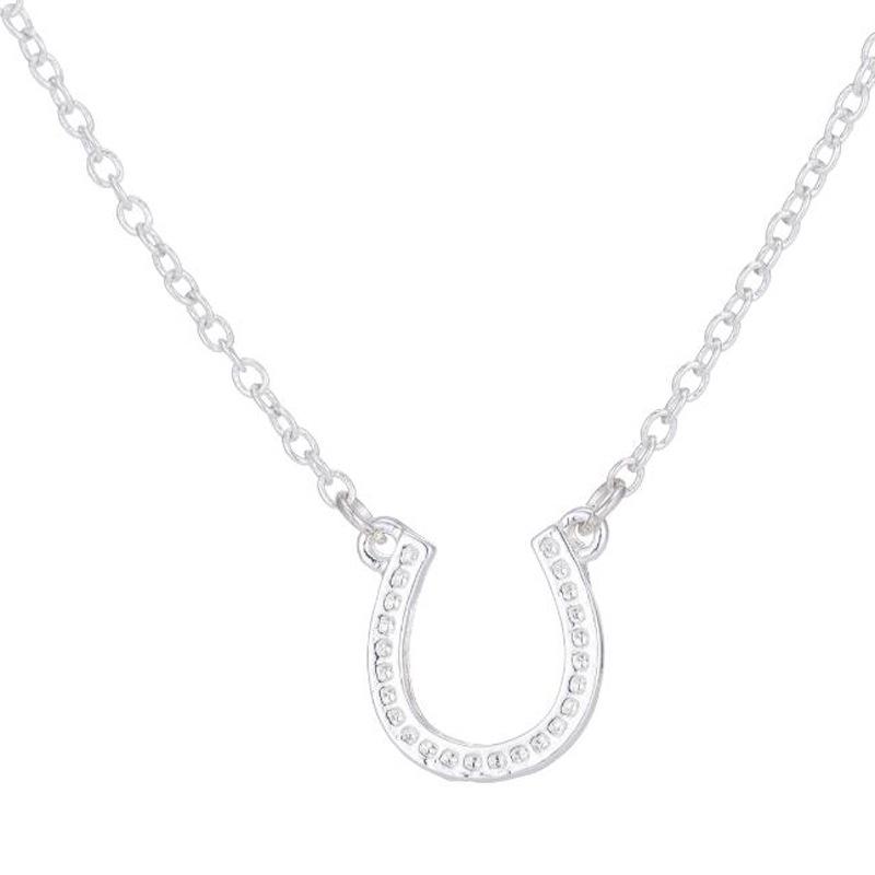 

Европейское и американское ожерелье с подвеской в форме подковы - ювелирные изделия из сплава для женщин