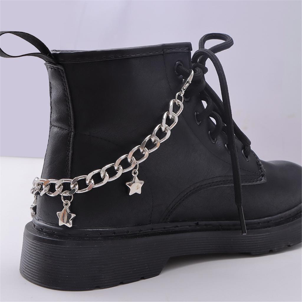 Delicate Boot Chain Punk Shoe Chain Boot Bracelet Unisex Trousers Chain Cool Aesthetic Chain for Daily Wear and Parties