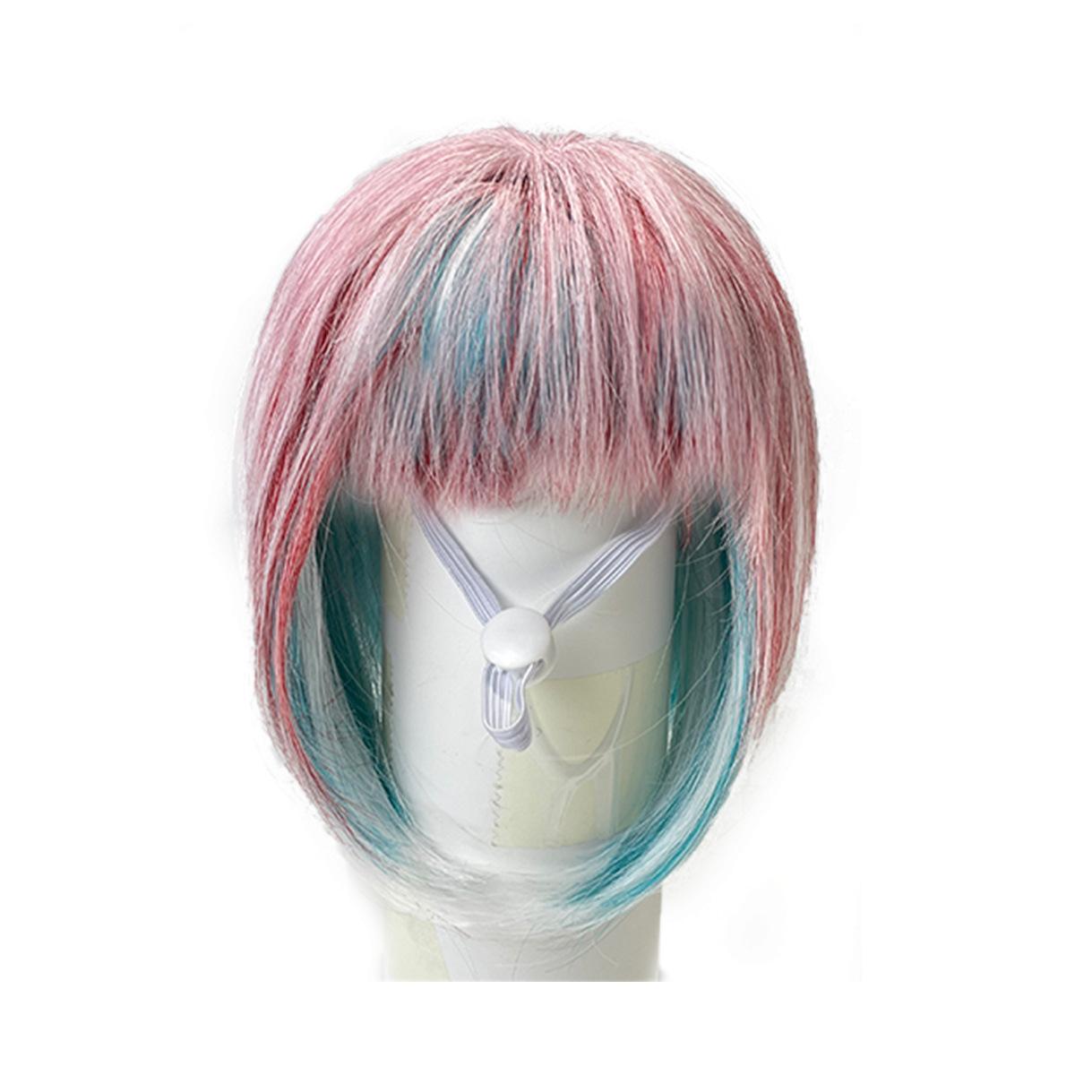 

1pcs Pet Cat Long Wig Cat Dog Universal Colorful Long Hair Party Outfit Dreamy Style Cosplay
