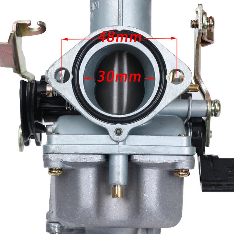 PZ30 30mm Carburetor Accelerating Pump Racing 200cc 250cc For Keihin ABM IRBIS TTR 250 With Dual Throttle Cable