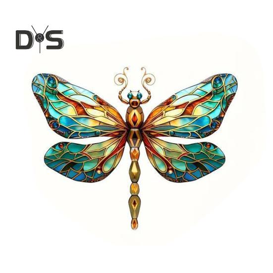 

Автомобильный кулон 2D акриловый красочный стрекоза подвеска автомобильное украшение износостойкое подвесное украшение для автомобиля Dragonfly