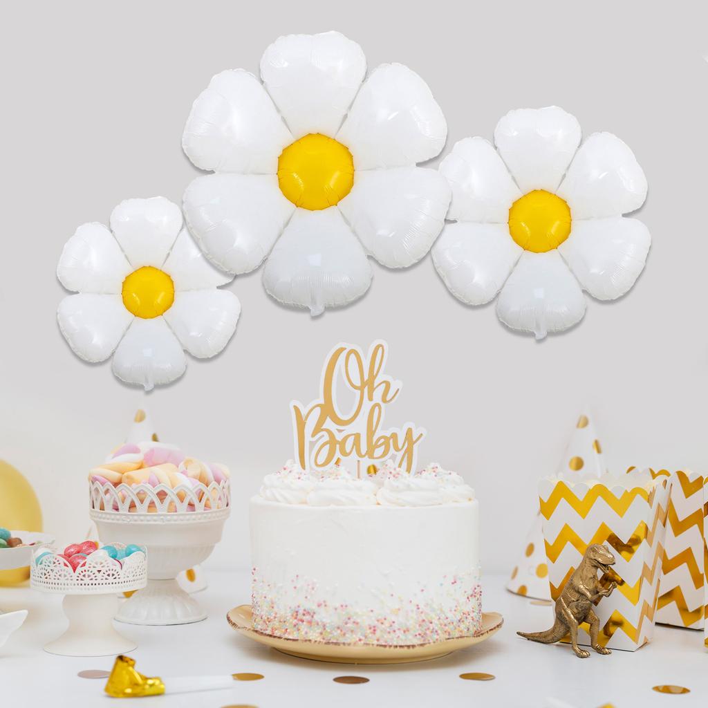 1pcs Set 20 Inch White Aluminium Foil Bright Balloons For Birthday Party Balloons Mylar Mylar Balloon Foil Balloon