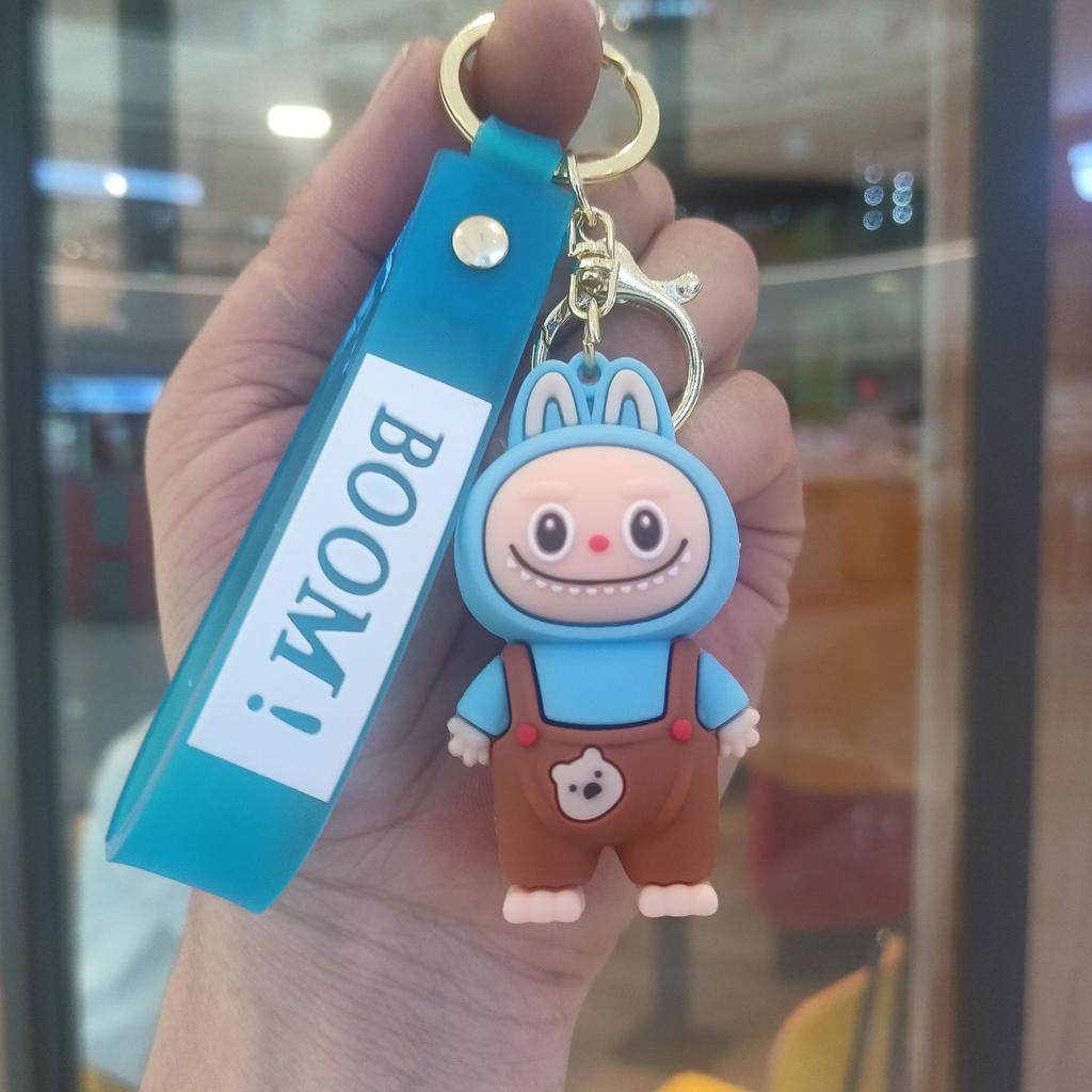 Buck Tooth Sheep Keychain Cute Cartoon Doll Schoolbag Pendant Car Key Chain Gift