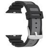 Silicone Band for Apple Watch Series 10 9 8 7 SE 6 5 4 3 2 1 42mm 41mm 40mm 38mm Dual Color Watch Strap