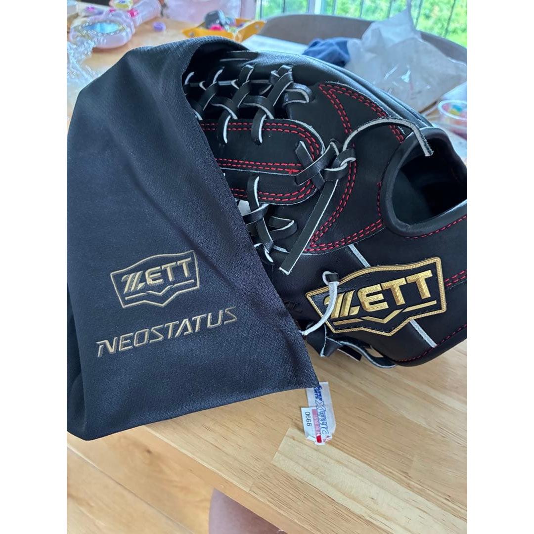 Used ZETT NEOSTATUS Hardball Glove BPGB12217