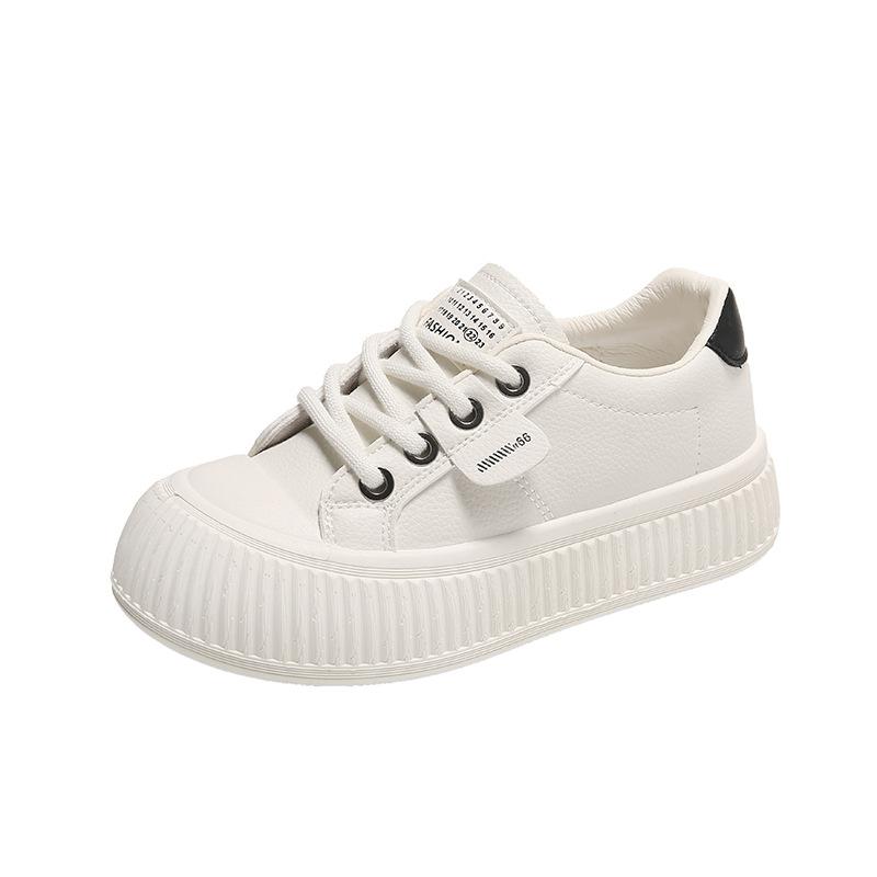 

2025 лето и осень Интернет-знаменитости новые дышащие женские туфли на шнуровке мягкая подошва универсальные одинарные туфли повседневный стиль ретро женские туфли на доске s 35 бежевый