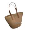 Versatile Large-Capacity Woven Straw Tote for Beach or Commute