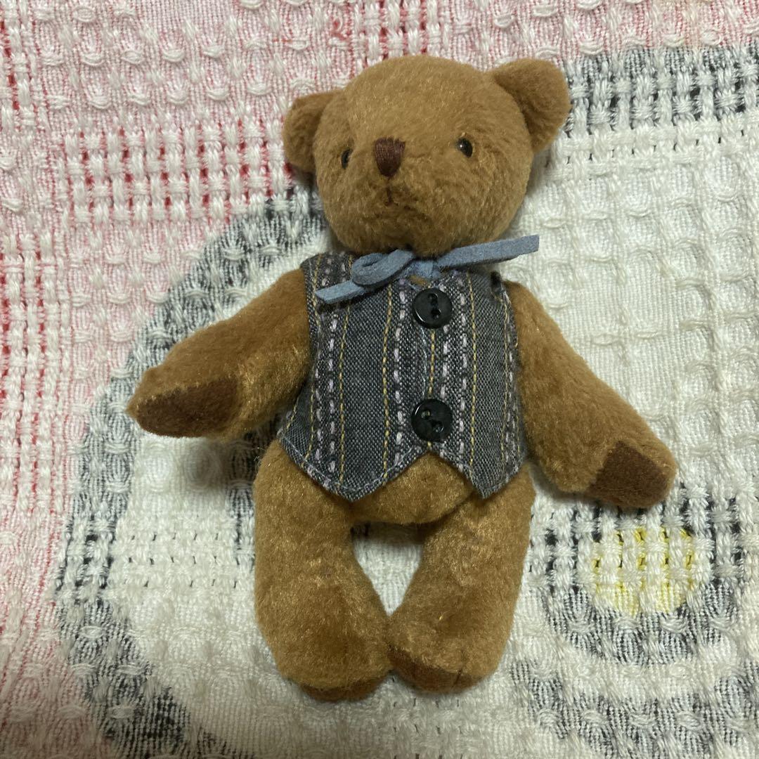 

[USED] Sun Arrow small teddy bear plush toy, used