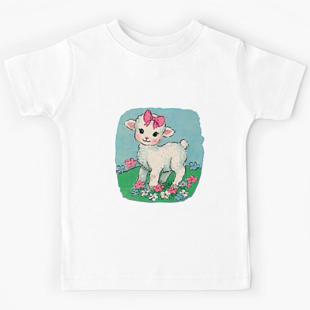 Vintage lamb  Kids T-Shirt 100