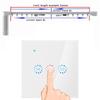 Smart WiFi Curtain Switch, Touch & Alexa Voice Control, Remote Accessible