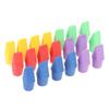 Kids Student Assorted Colors Eraser Caps Pencil Erasers Pencil Top Erasers Pencil Eraser Toppers