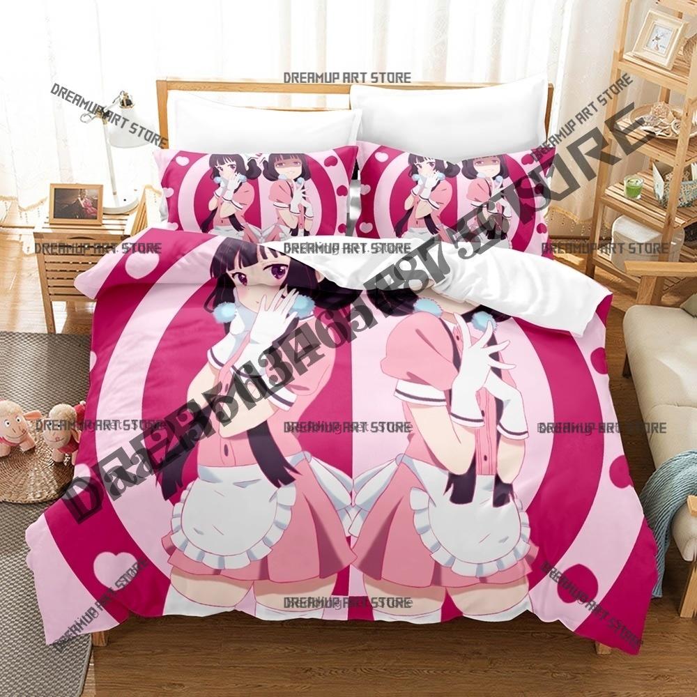 3D Print Blend S Maika Sakuranom Bedding Set Twin Queen King Full Size Duvet Cover Pillowcase Bed boys girls Adult Home Textiles