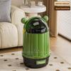 Jumbo Cactus Flip-Lid Kitchen Trash Can