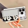 Phone Case for iPhone 13 12 11 Pro Max 17 Air 16e 16 15 14 Plus Clear Cover Panda Owl