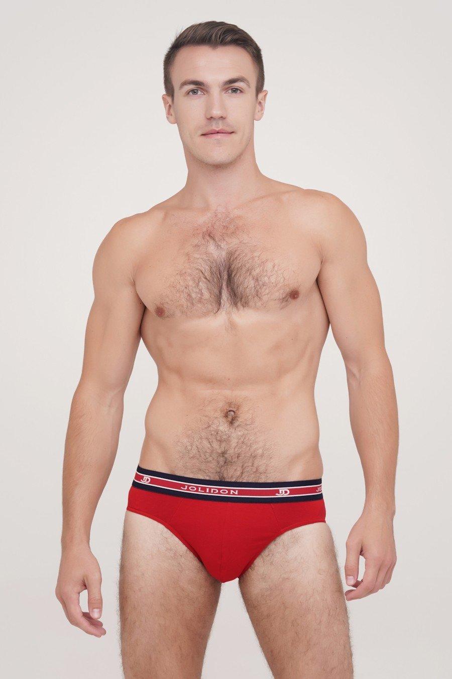 

Труси сліп Jolidon (76847) 54(2XL) імперська червоний колір