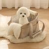 Dog Carrier Bag Fashionable Outbound Portable Cat Bag Handheld Dog Bag Cross Body Pet Backpack Breathable Cat Nest Pet Products