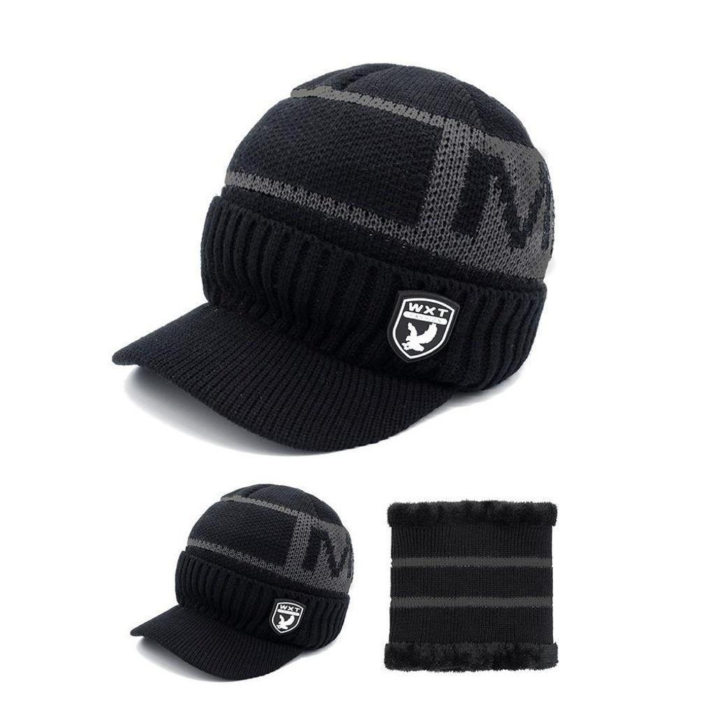 

Women s Winter Chestnut Neck Warmer Double Brim Knit Beanie Hat WXT Neck Warmer Brim Knit Hat