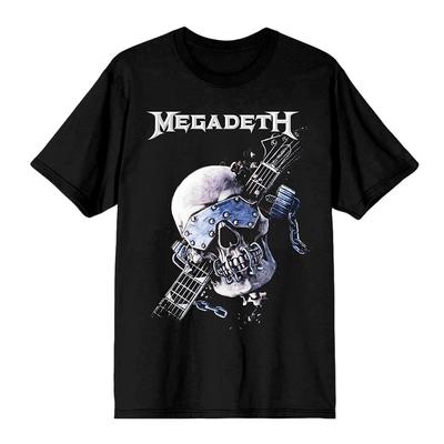 Megadeth Band 2026 Tour Album Beliebtes Grafikdesign Neues Herren T-Shirt Unisex Baumwolle Kurzarm Y2k Streetwear Übergröße Tee Top