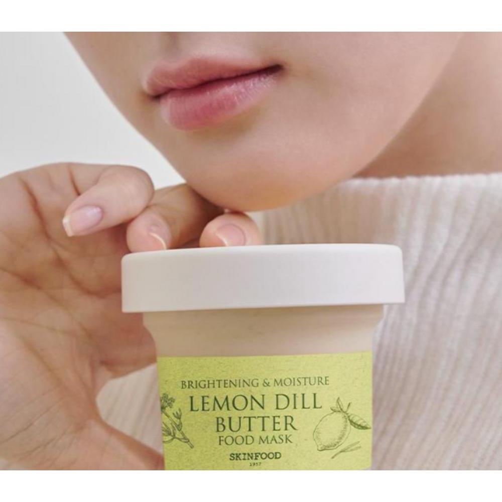 Skinfood Lemon Dill Butter Food Mask, 1 Pack, 2 Pieces