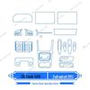 Compatible with 26 Tank 400/hi4t Models, Instrument Navigation Screen Film and Center Console Protection Sticker.
