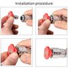 Nilfisk/KEW/ALTO Pressure Washer Adapter - 1/4" Quick Connect with Spray Nozzle & Extension Bar for Car Wash