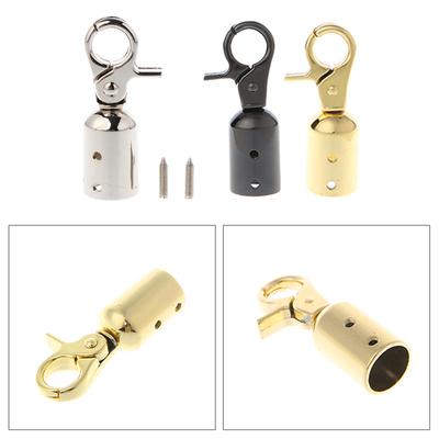 Taschenriemen Verbinder Aufhänger Metallschnallen für Taschen Quastenkappe Verschluss Handtaschenriemen Stopper Kordelhaken Handtaschenbeschläge Zubehör