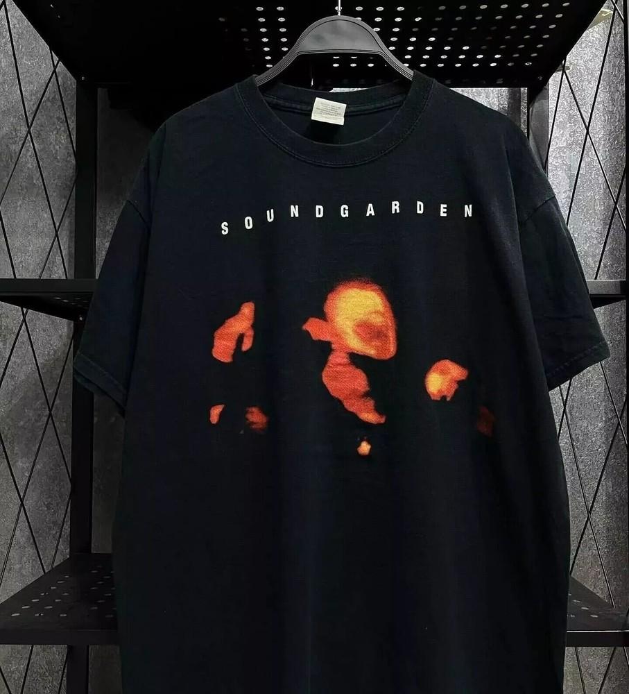 Soundgarden Superunknown Concert Tour Black Graphic T shirt Reprint S5XL Unisex T-Shirt XXXXL