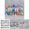 Lot Of 24 Premium Slugterra Action Figures Pvc Toys Featuring Burpy And Bludgeon Slugs Gift Set