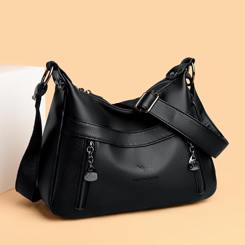 Niche Versatile Leisure Bag 2025 Spring New Versatile Texture Shoulder Messenger Bag Large Capacity Women's Bag