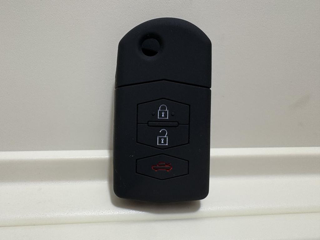 New 3 Buttons Remote Silicone Car Key Cover Case For Mazda 2 3 5 6 8 Atenza CX5 CX-7 CX-9 MX-5 RX Keyrings Fold Flid Shell Parts