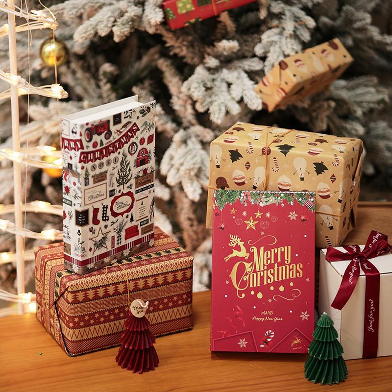 Seria Świąteczna Dekoracja Fałszywych Książek Estetyka Pokoju Dziennego Rekwizyty Dekoracje Książek Wnętrze Ozdoby na Stolik Kawowy Dodatkowe