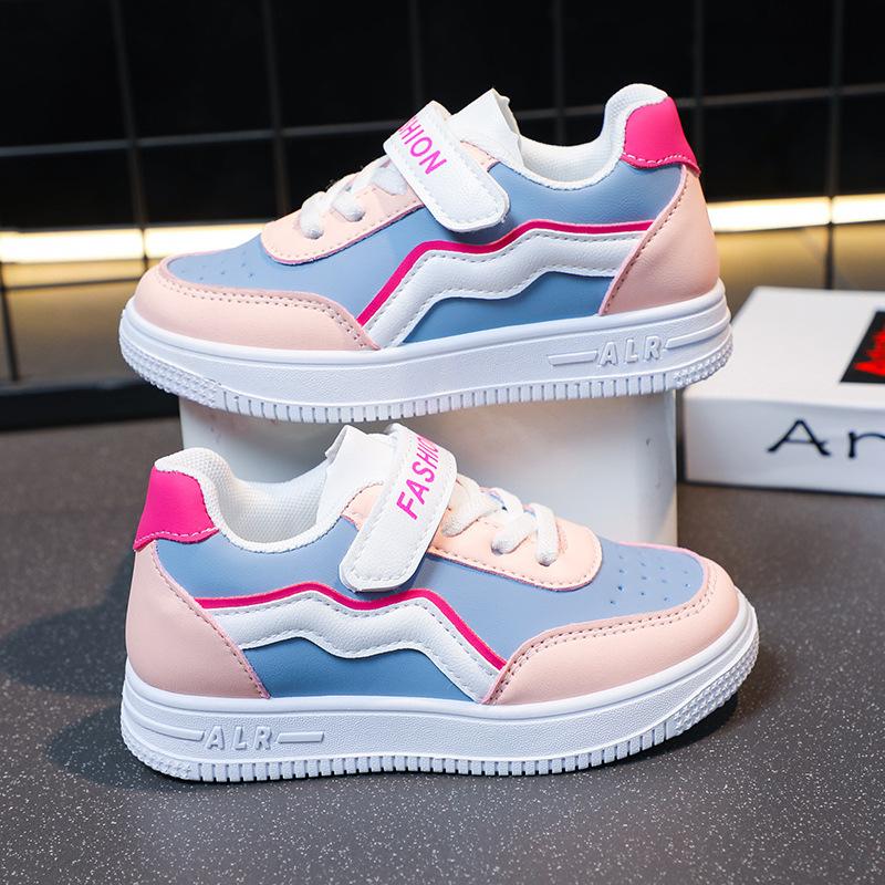 Kinder Sportschuhe Frühling und Herbst Neue Mädchenschuhe für ältere Kinder Weiche Sohle Rutschfest Schüler Vielseitige Freizeitsneaker