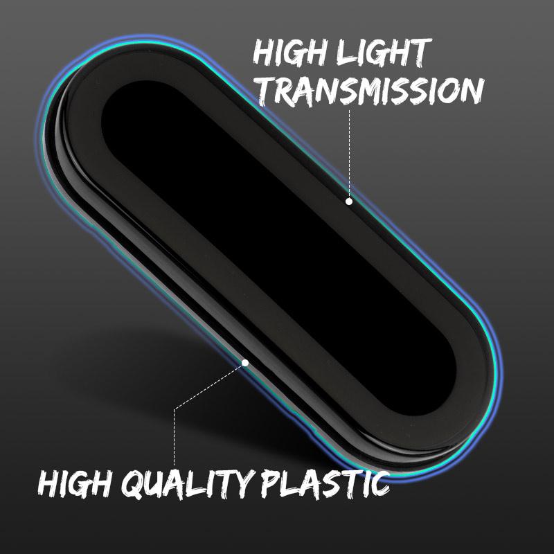 Oval 3 in 1 LED Tail Lights 68led Dynamic Flowing Turn Signal Light DRL Tail Running Light For Car Truck Trailer Lorry 12V 24V
