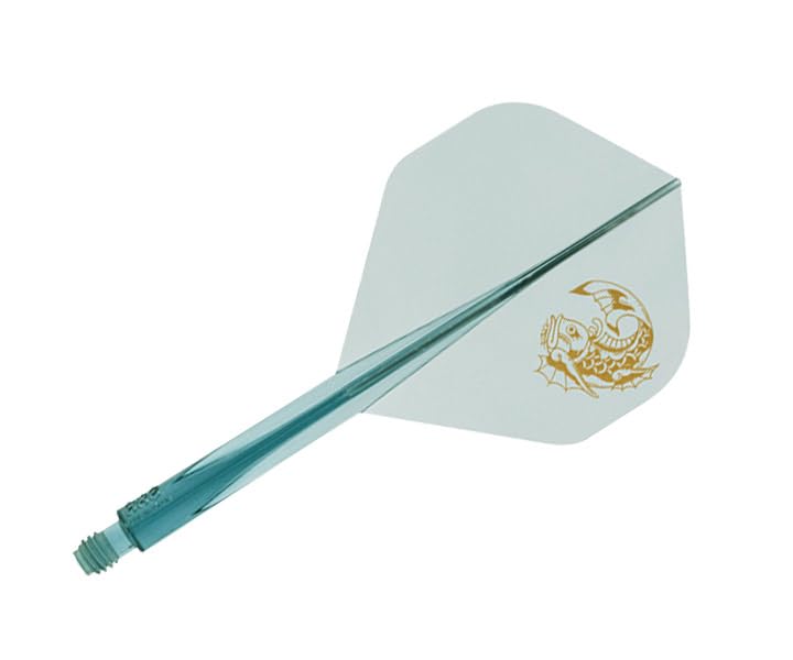 

Дротики Condor Flight Nakanishi Eikichi Golden Shachi Standard Clear Axe, Модель, Короткие, Сине-зеленые