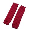 Thickened Winter Leg Warmers Foot Cover Knitted Leg Coverings Socks Fleece Leg Warmers  Women