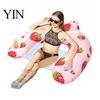 Swimming Pool Accessories U-shaped Inflatable Float for Adults, Blow-Up Floating Lounge Chair Foldable with Drink Holder, Party Beach Lake Essentials