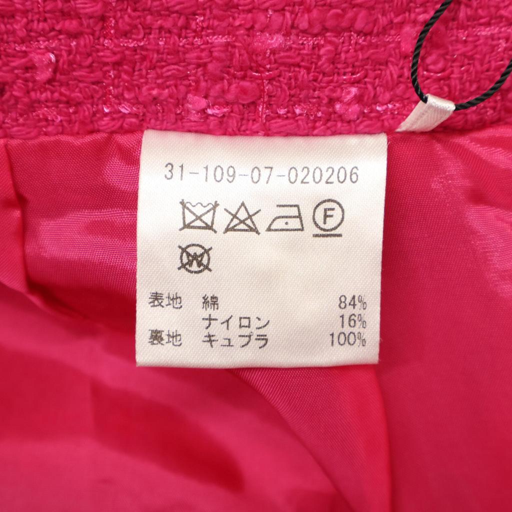 ESTNATION [31-109-07-020206 Fancy Tweed Shorts/ Bottoms 38 pinkUsed