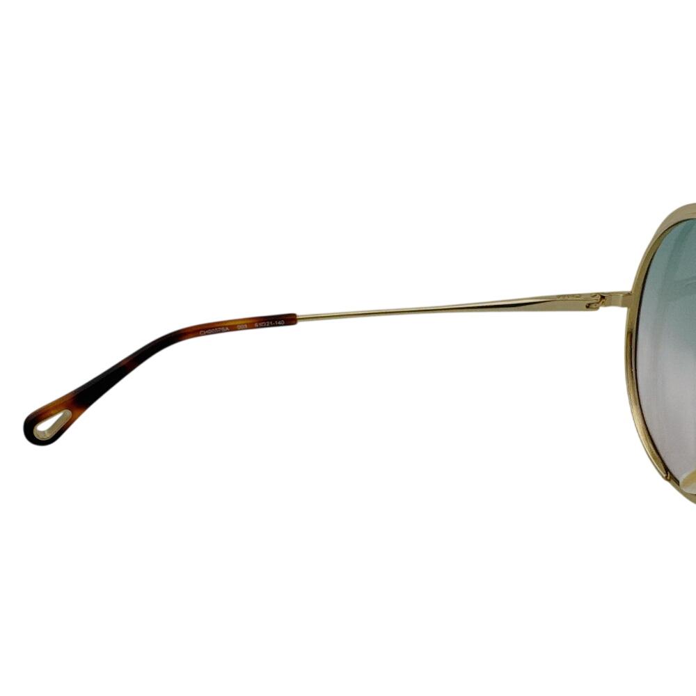 Chloe CH0037SA Round shape metal HANAH sunglasses gold metal Used