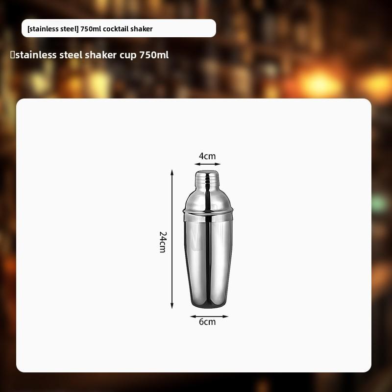 Zestaw koktajlowy ze stali nierdzewnej ze stojakiem do przechowywania, shaker, shaker bostoński, specjalność barowa