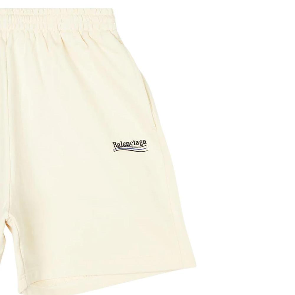 Balenciaga Political Campaign Large Fit Sweat Shorts 676137TKVI90896