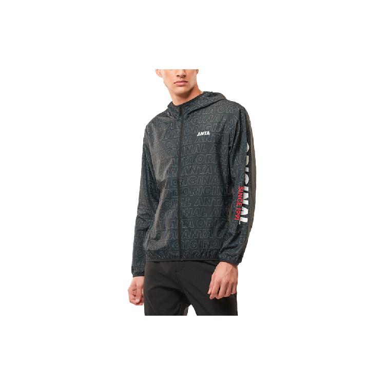 ANTA Jackets Men s Black Hooded Moderate Other 152028611-2 M