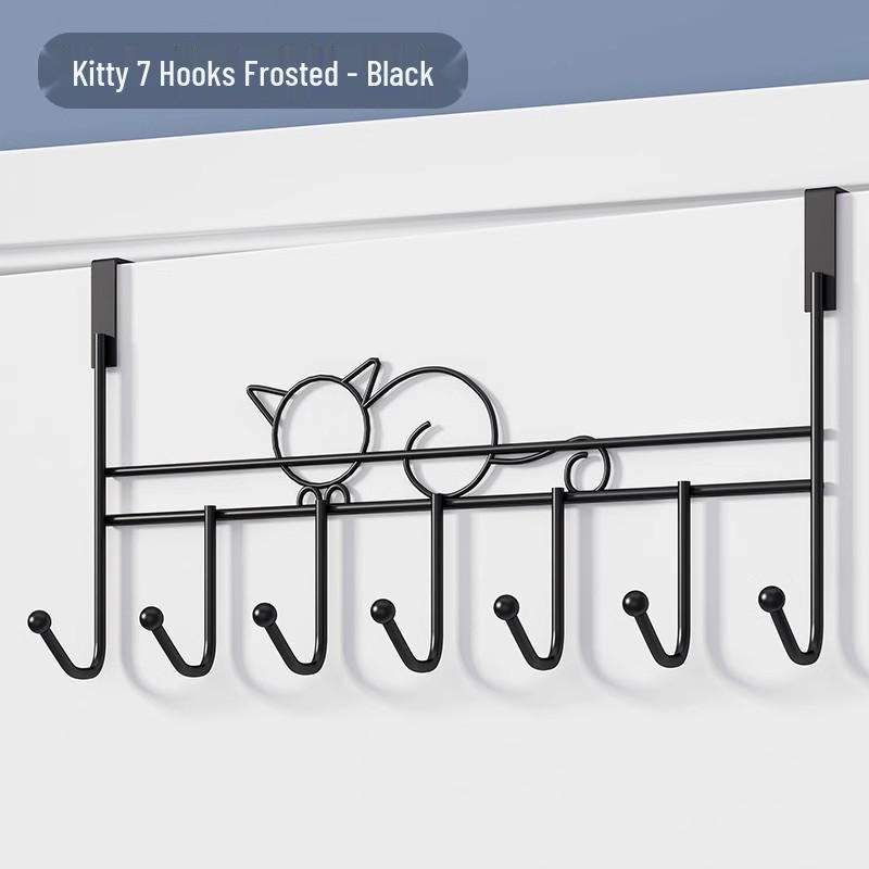 Katze & Wolke Herzförmiger Spurloser Über-Tür-Hakenständer