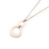 Altesse [L2135] - White Ceramic 'Choreography' Steel Necklace