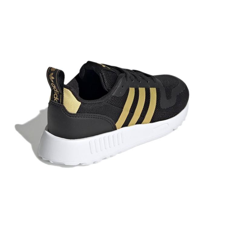 adidas Originals Multi Cómodas Resistentes a la Abrasión Resistentes a la Abrasión de Caña Baja Zapatillas de Running para Niños Negro Carbón Q47139
