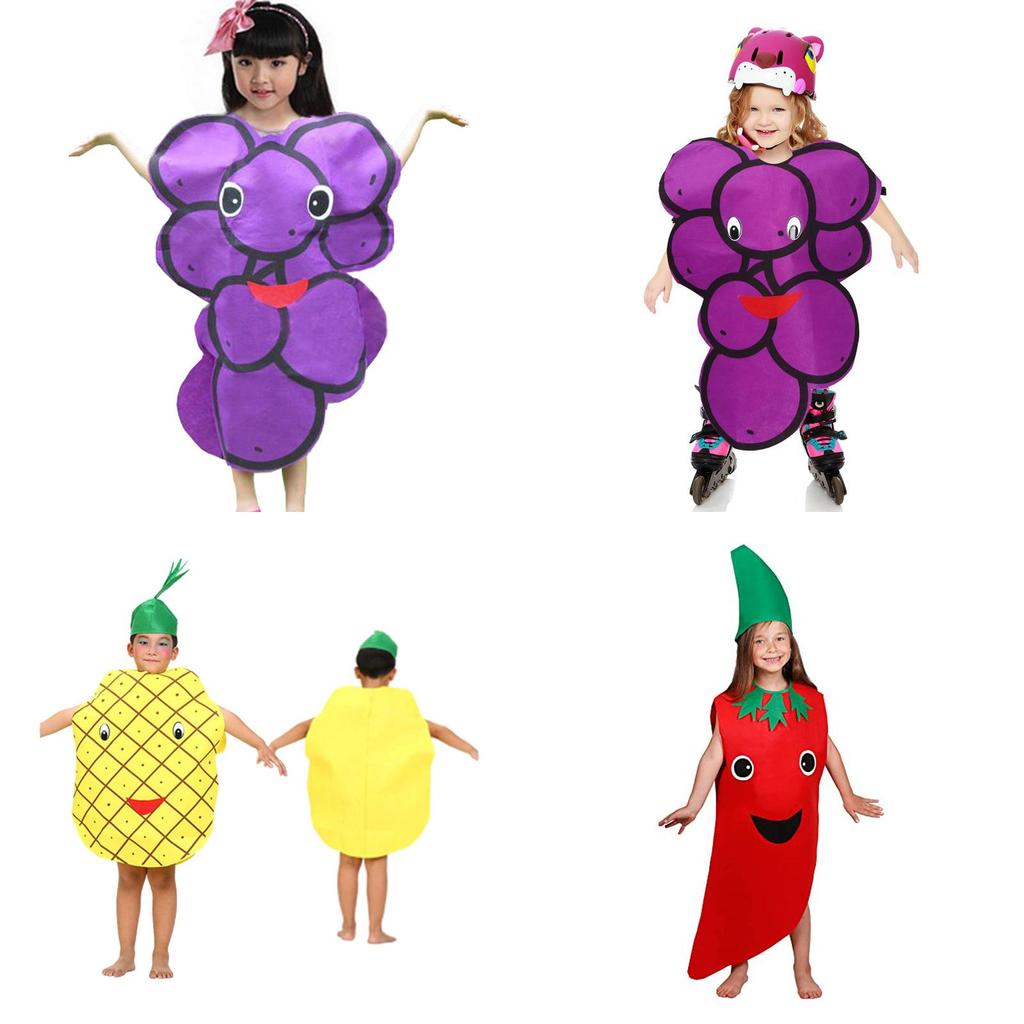 Six One Kids Fruit/vegetable/flower/fruit Performance Outfit