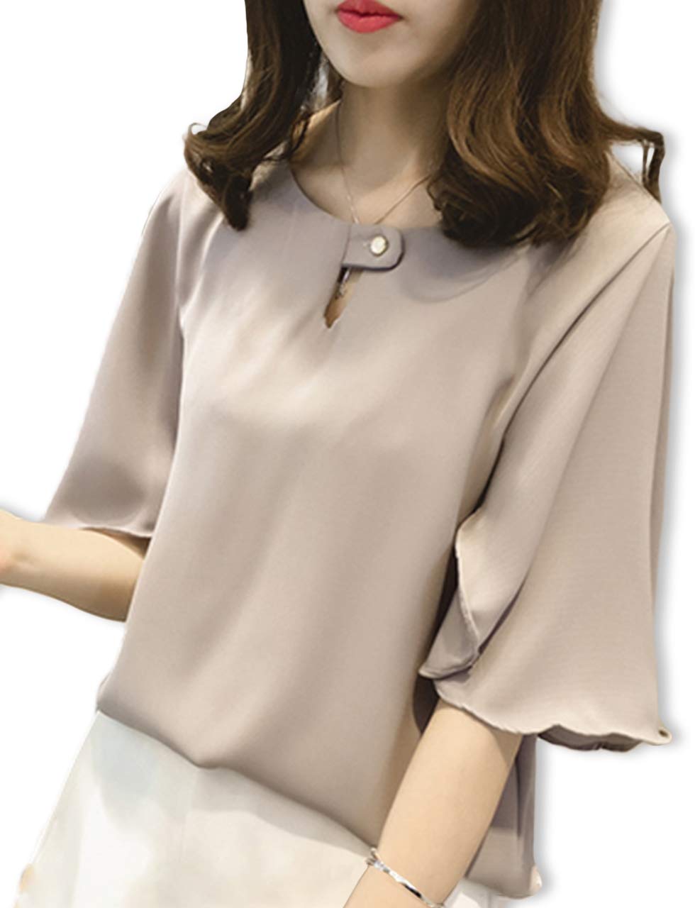 

подростковый крой, шитый, короткий, круглый, большой, осень и зима, 3L [Медленная поездка] Женский, дамы, девушки, женский, женщины, студенты, дети, серый