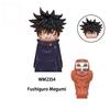Jujutsu Kaisen Anime Cartoon Gojo Satoru Itadori Yuj Fushiguro Megumi Okkostu Yuta Building Blocks Mini Action Figures Kids Toy