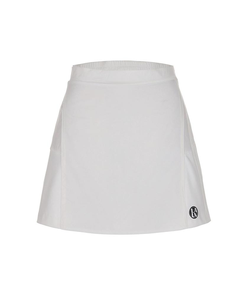 Raub Padded Fleece Skirt_White