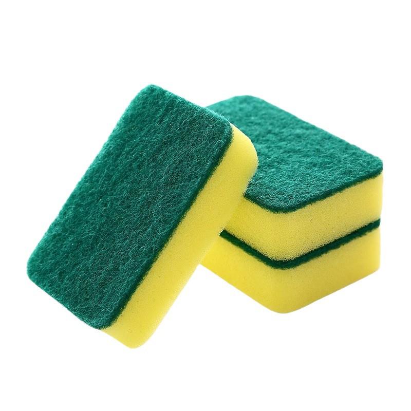 Extra Thick Double-Sided Scouring Pad: Large Sponge for Washing Pots and Dishes, Kitchen Magic Eraser